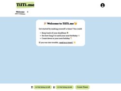 A screenshot of Tilti.me